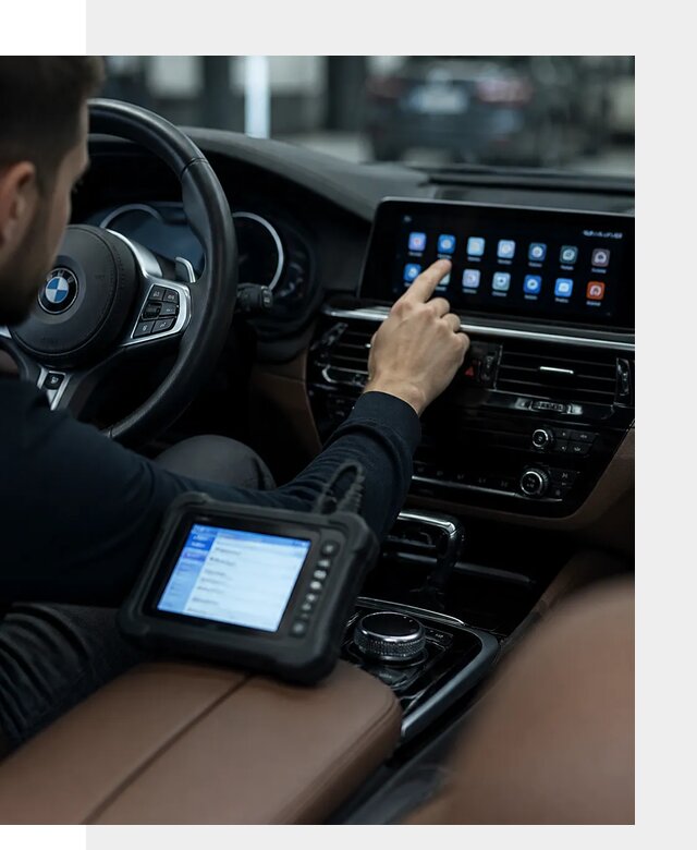 Установка приложений и мультимедиа сервисов BMW в Лянторе