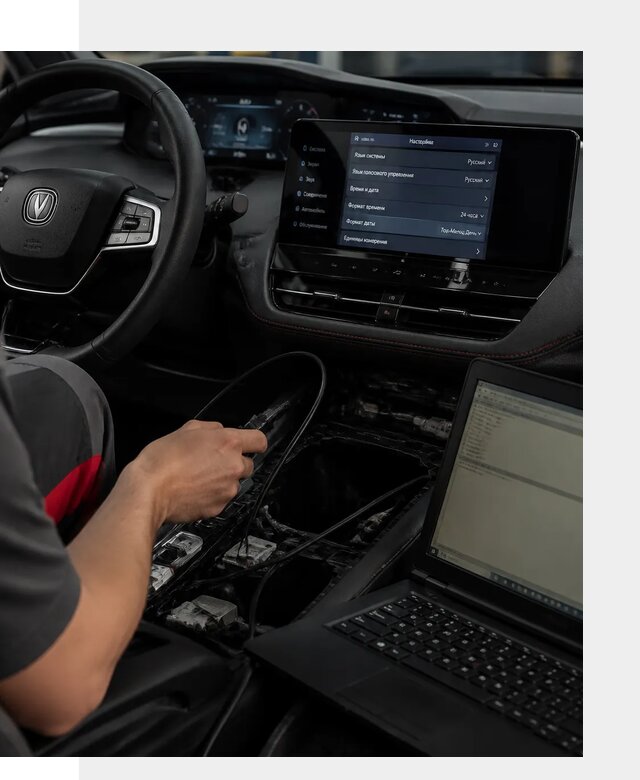 Русификация автомобиля Changan UNI-K под ключ в Лянторе