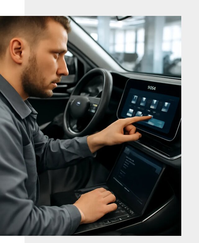 Установка приложений и сервисов Jetour в автомобиле в Лянторе