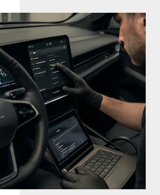 Русификация приборной панели Rising автомобиля в Лянторе