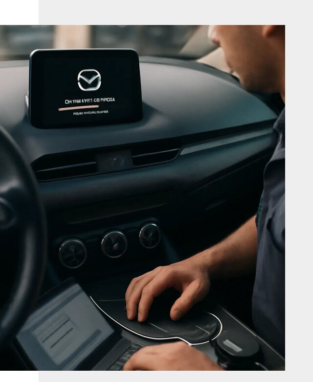 Установка приложений Mazda на мультимедийную систему в Лянторе