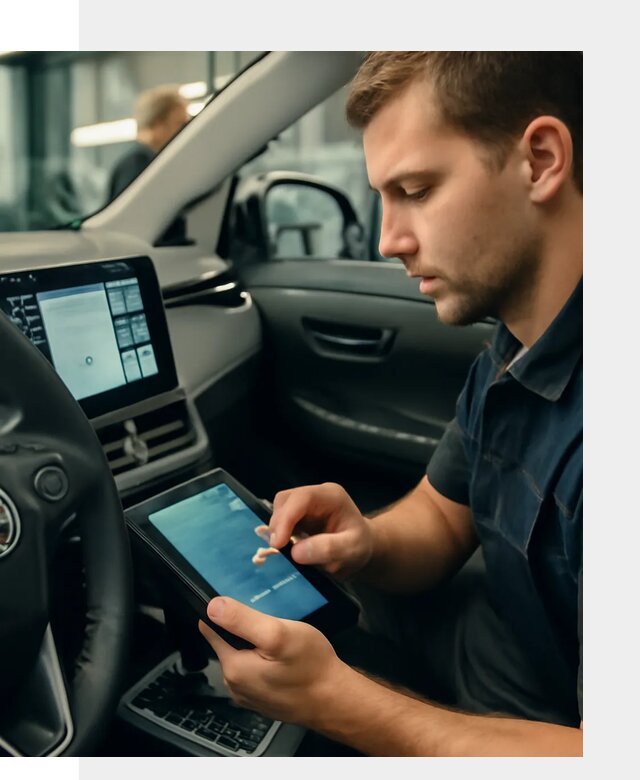 Установка приложений Toyota на мультимедиа в Лянторе